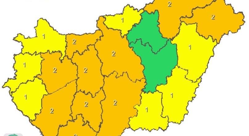 Hófogságba esik 10 vármegye, magas hótorlasztok és durva hófúvás miatt adtak ki riasztást