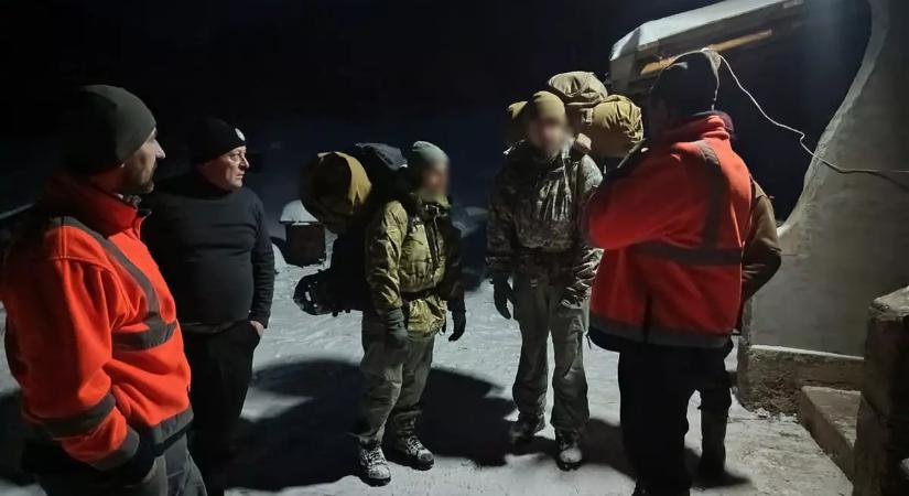 Hegyi mentők találták meg az eltévedt ternopili túrázókat