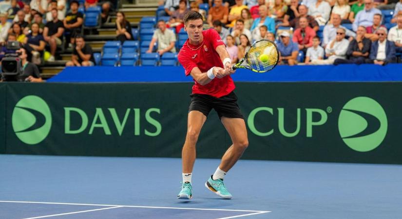 Davis kupa - Tatabányára érkezik az az amerikai páros, amely szétfoszlatta Nadal és Alcaraz olimpiai álmait - videó