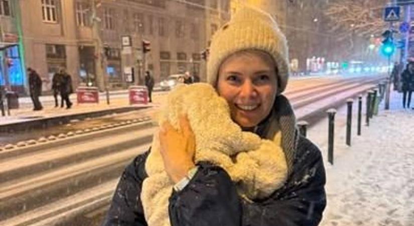 Osvárt Andrea a hóesésben: egy év, ami mindent megváltoztatott