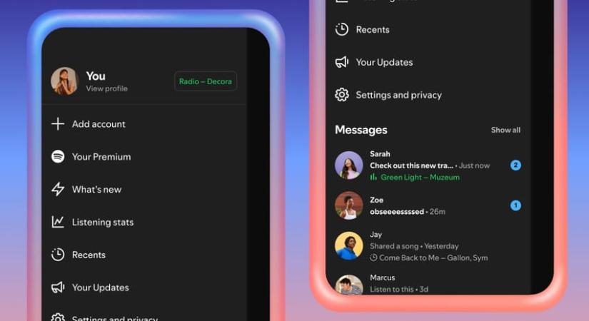 Kémkedős funkciót kapott a Spotify