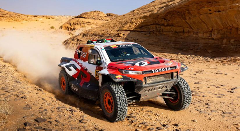 Ritkán látható holtverseny a Dakaron