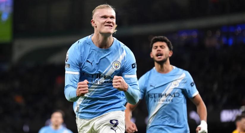 Haalandé a Premier League 35 ezredik gólja, de nem örülhet igazán