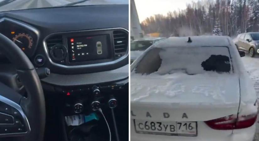 Úgy szidta Ladáját egy autós, hogy akkor is megérted ha nem tudsz oroszul