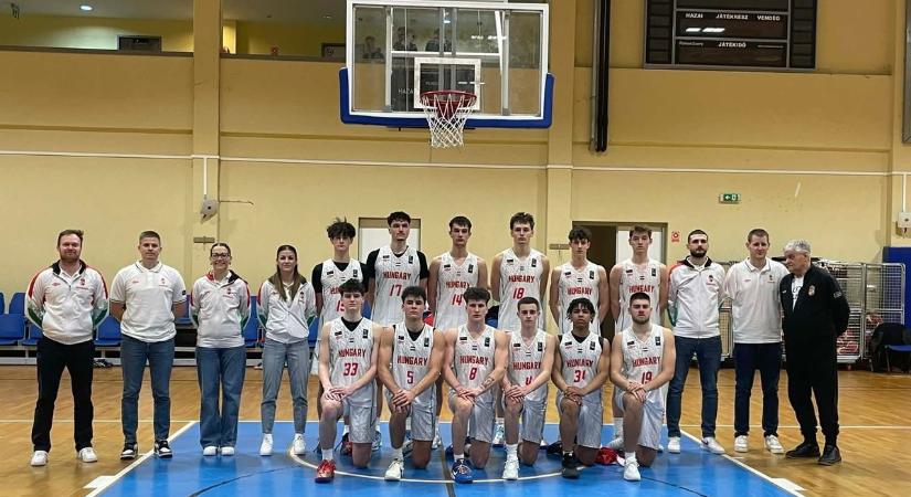 A korosztályos válogatottban is bemutatkozott a kaposváriak tehetséges kosárlabdázója
