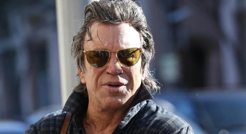 Mickey Rourke nagyon nagy bajban van, hajléktalan lehet