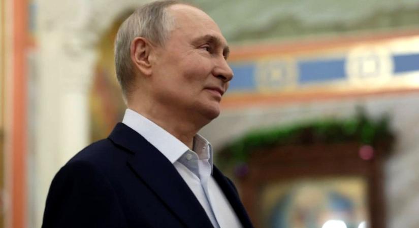 Putyin Jézushoz hasonlította az orosz katonákat az ortodox karácsonyi ünnepségen