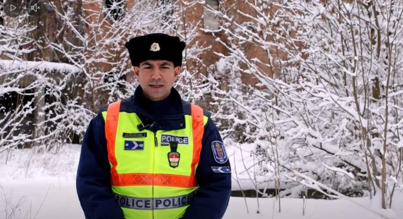 Fagyhalál fenyegette a gyerekeket, rendőrök mentették meg őket Budapesten – videóval