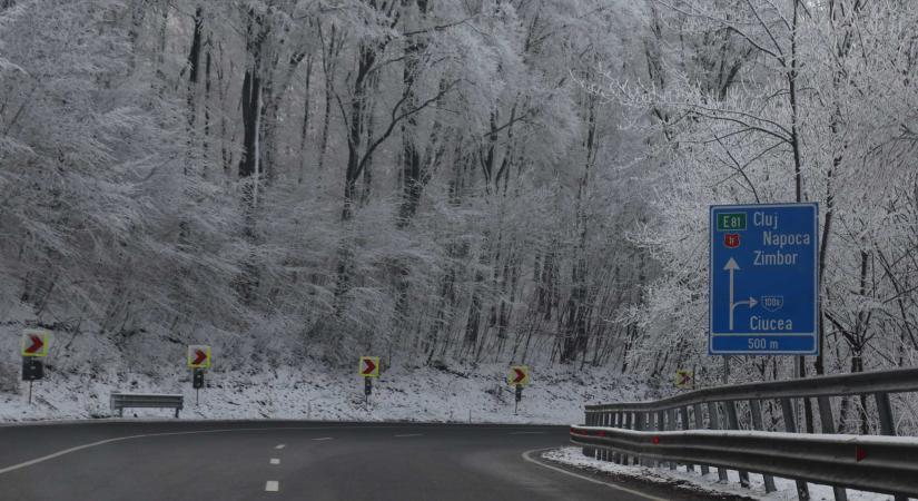 Zord tél Szilágy megyében is: havazás, fagy és szél nehezíti a mindennapokat