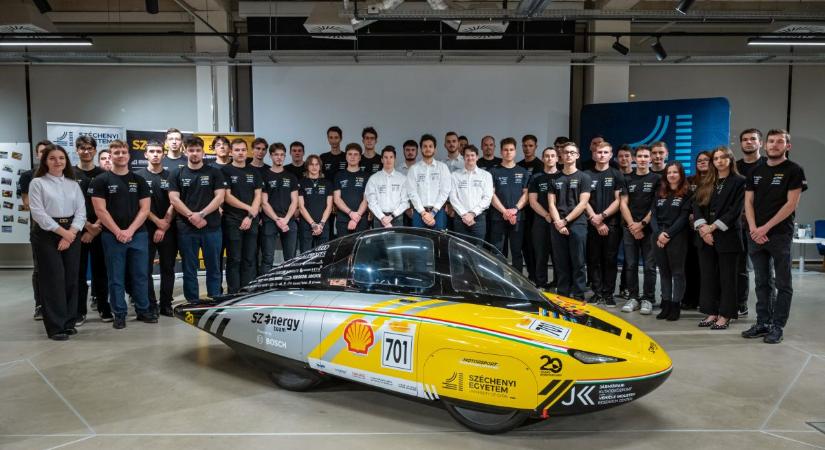 Új kihívások előtt a Széchenyi István Egyetem világcsúcstartó csapata