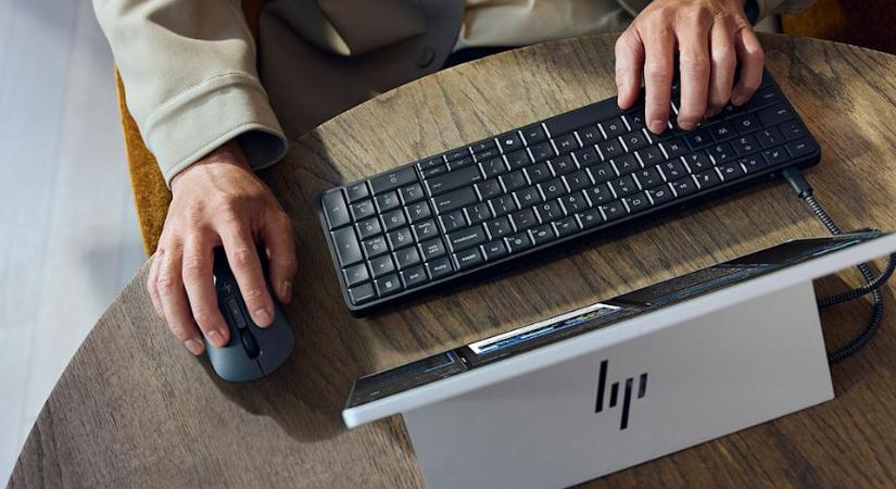 Billentyűzetbe pakolt PC-koncepciót mutatott a HP