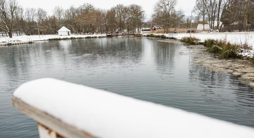 Mutatjuk a magyar tavat, amely télen sem fagy be