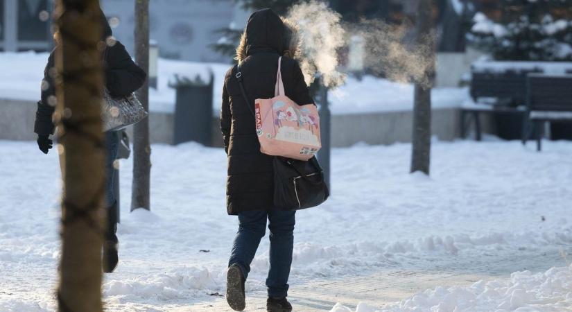 Extrém hidegek: pár napig még látszik a lehelet (galéria)