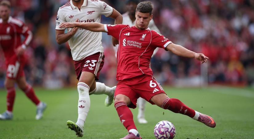 A Liverpoolnál ismét szóba került a félmilliárd eurós költekezés: Slot megvédte Kerkezéket, Szoboszlai odaszúrt az Arsenalnak
