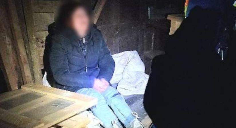 Fabódéban élő nőt menekítettek meg a fagy elől a hajdú-bihari zsaruk