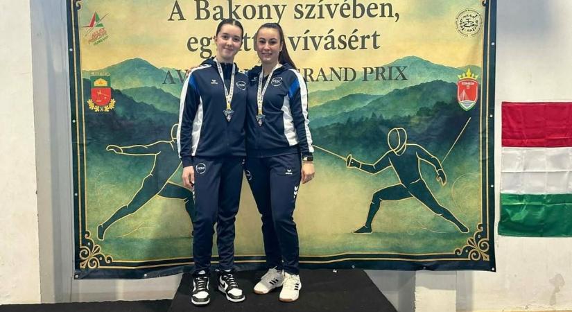 Érmekkel indult az év a veszprémi vívóknak Kisbéren
