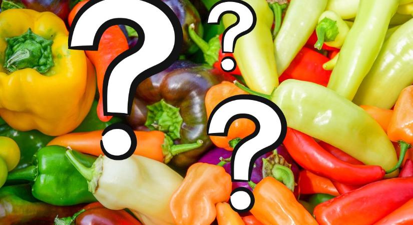 Melyik paprikában van a legtöbb a C-vitamin? 60%-os különbség lehet szín alapján