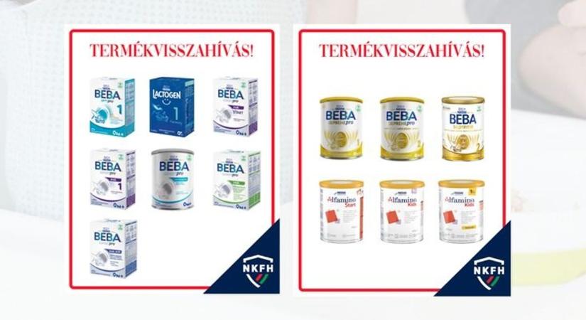 Termékvisszahívás: több bébitápszer is veszélyes lehet!