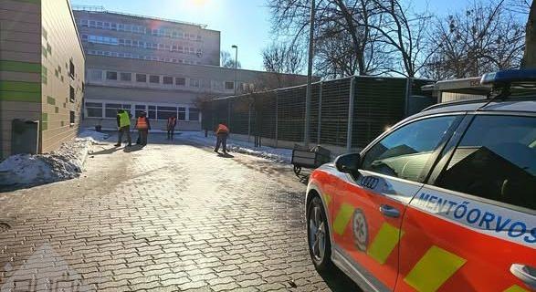 A győri kórház felkészült a téli időszakra