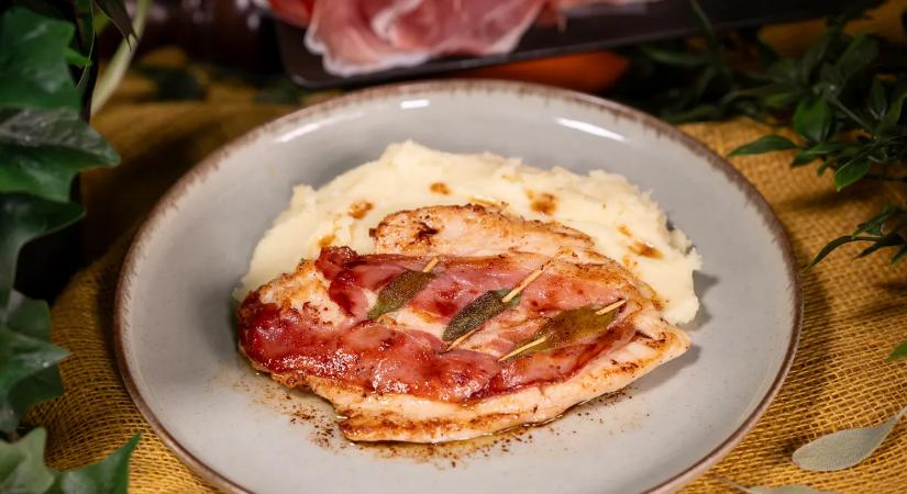 Az olasz klasszikus kis csavarral: saltimbocca csirkéből