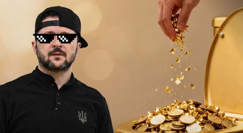 Ez lesz az év botránya? Zelenszkij embere bevallotta, annyi aranyat rejteget, amiből egész országokat lehetne megvenni – ráadásul Moszkvában