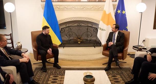 Zelenszkij találkozott Ciprus elnökével