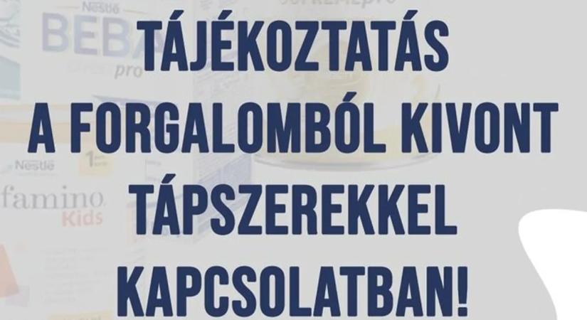 Anyukák, figyelem: több tápszert is kivontak a forgalomból, itt az első fejlemény
