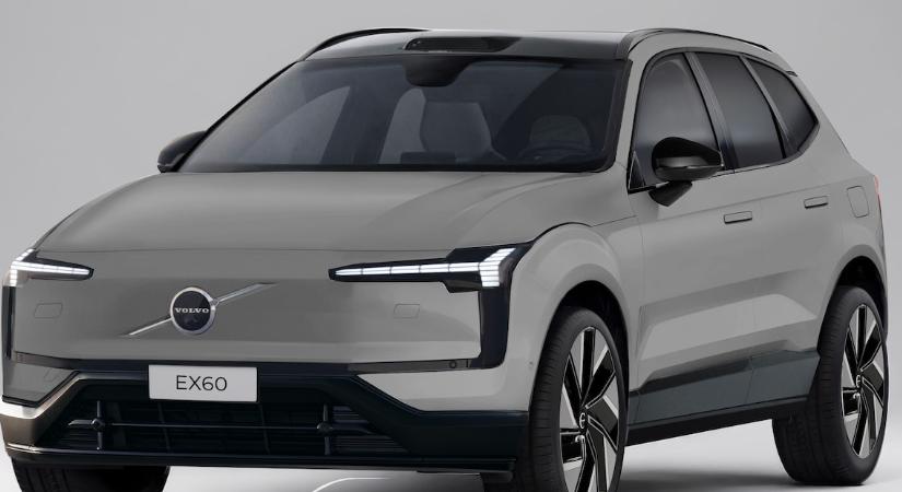 Rekordot ígér a Volvo új elektromos SUV-ja: bemutatkozik az EX60