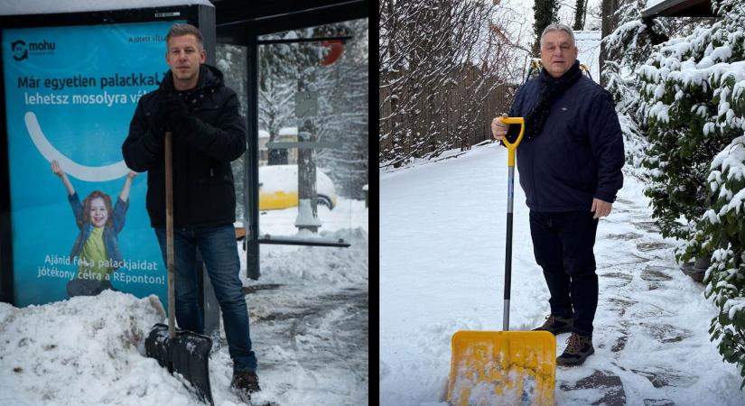Miért lovagol a hóhelyzeten Orbán Viktor és Magyar Péter is?