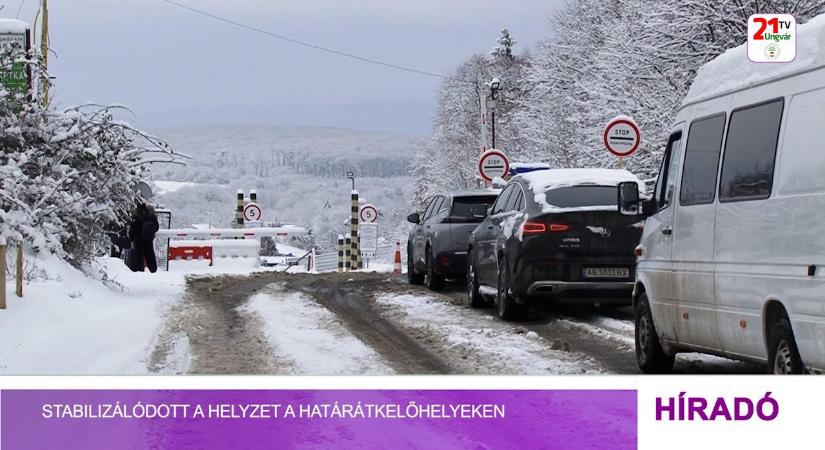 Stabilizálódott a helyzet a határátkelőhelyeken (videó)