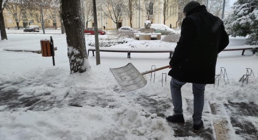 Márki-Zay Péter: „Úrrá tudtunk lenni a hóhelyzeten”