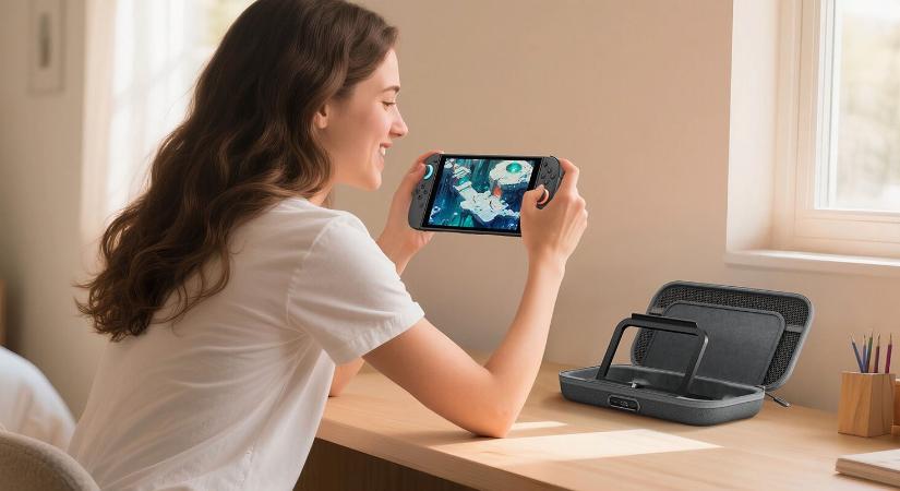 Nintendo Switch töltő tokkal és vezeték nélküli HDMI adapterrel is szolgál a CES-en a Belkin