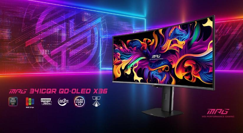 CES 2026: kvantumpontos OLED monitorok az MSI receptje szerint