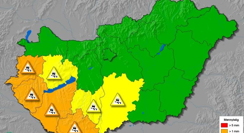 Pénteken jön az ónos eső, online oktatásra vált több iskola is