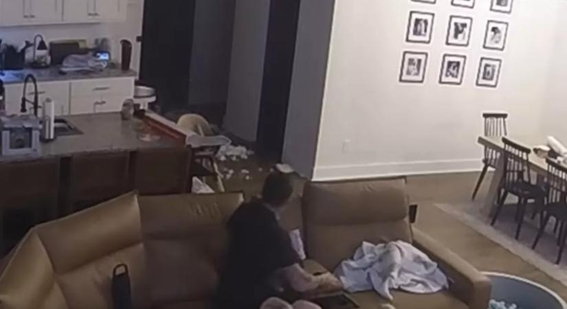 Megkérte a férjét, hogy pakolja el a karácsonyi díszeket – a végeredményen milliók nevetnek