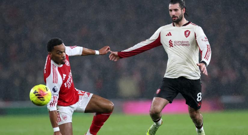 Nem született gól az Arsenal és a Liverpool rangadóján
