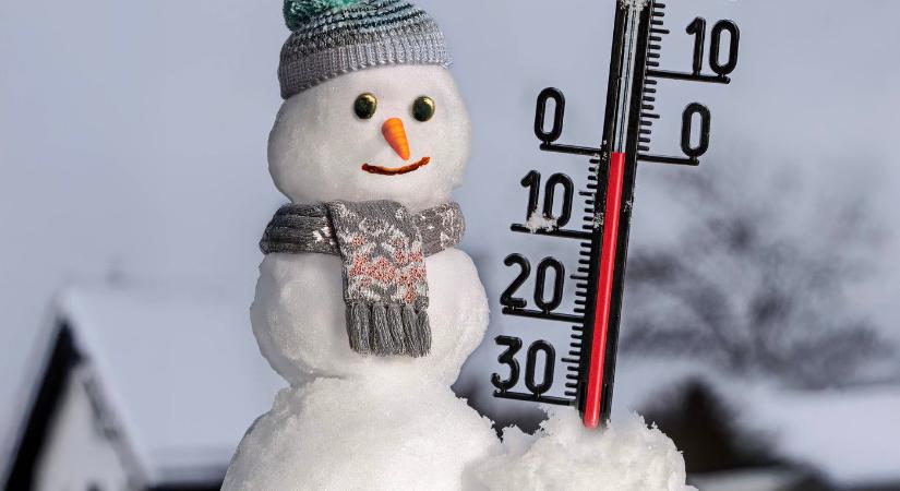 7 vármegye is narancsba borult a térképen, a fél országot ledönti lábáról az extrém hideg - Időjárás-előrejelzés