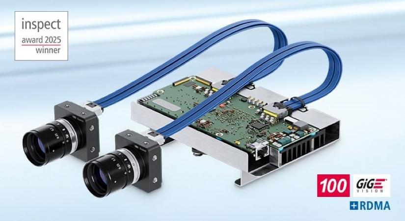 Díjnyertes RDMA kamera a Baumer kínálatában