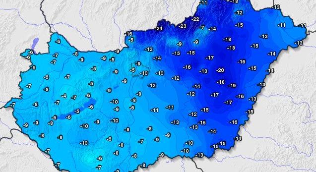 A leghidegebb reggelre ébredtünk