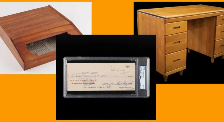 Steve Jobs nyakkendőitől egészen az asztaláig bármit megvehettek az Apple 50. évfordulós aukcióján