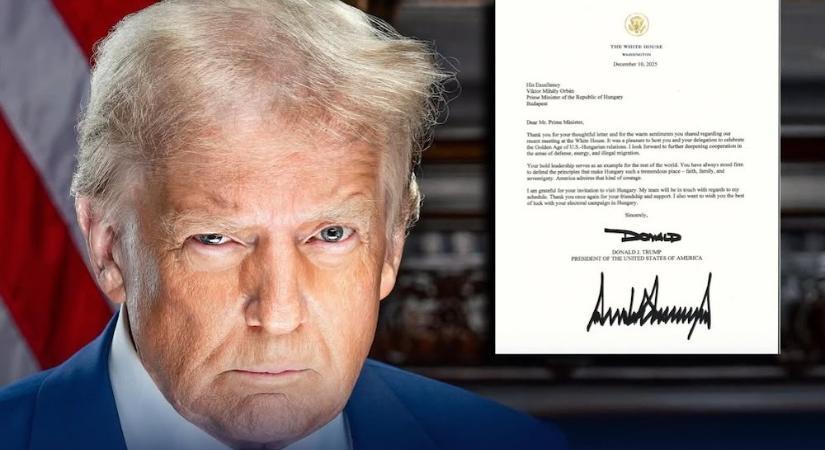 Pénteki gumicsont: Trump levelet írt Orbánnak