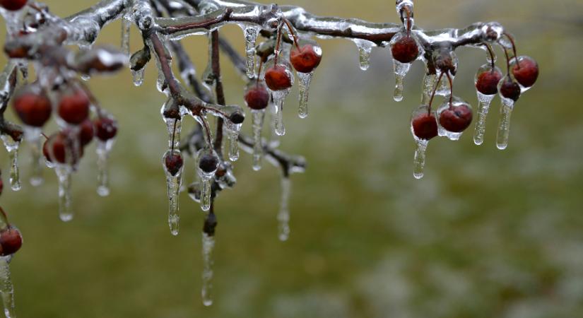 Kiadták a piros figyelmeztetést az ónos eső miatt