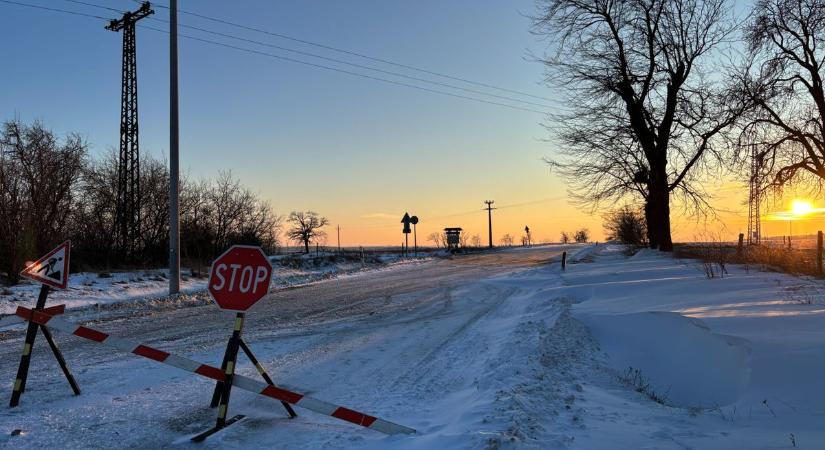 Sarkvidéki éjszakán vagyunk túl, -25 foknál állt meg a hőmérő