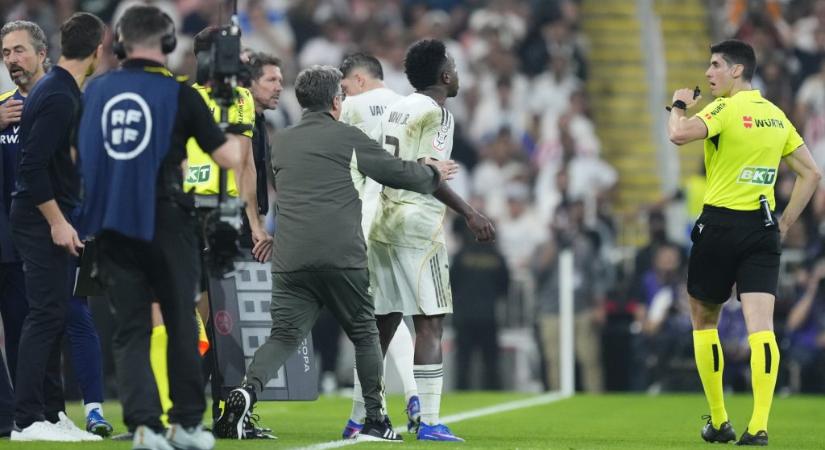 „Pérez kirúg téged a Real Madridból” – Simeone beszólt Viníciusnak