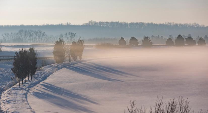 A gazdáknak aranyat ér a hó