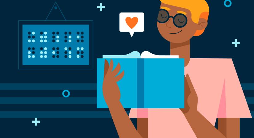 A Braille-írás a vak emberek boldogulásának alapja