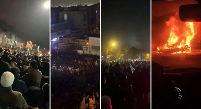 Egyre több iráni tüntet, bár a hatóságok egyre keményebben lépnek fel