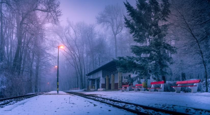Fokozódik a hóhelyzet Magyarországon - Rendkívüli bejelentés jött a MÁV-tól