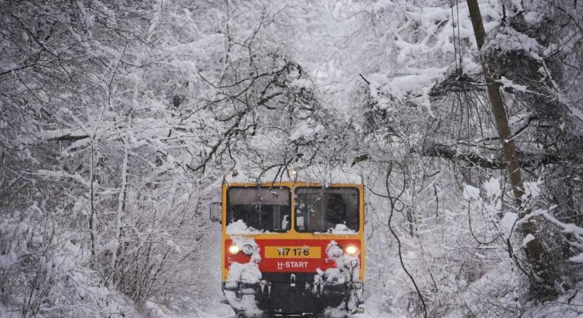Nem állt le a vasút, de sok a késés – Bács-Kiskunban is érezhető a téli helyzet