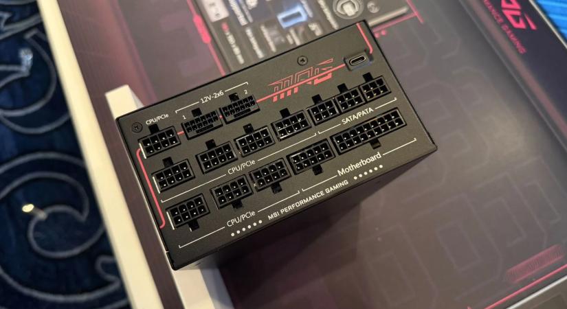 Kiderült, hogyan működik a 12V-2x6 tápcsatlakozó védelme az MSI érkező tápegységeinél